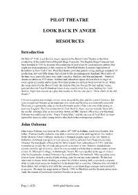 Look Back in Anger by John Osborne