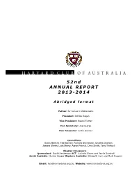 Proposed Format for Abridged Annual Report