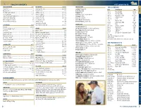 2018 Schedule 2017 Results (5-7) Acknowledgments