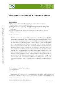 Structure of Exotic Nuclei: a Theoretical Review