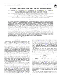 A Galactic Plane Defined by the Milky Way H Ii Region Distribution