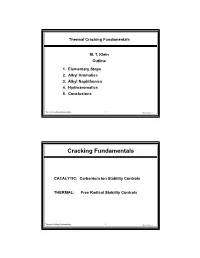 Cracking Fundamentals