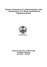 Development of a Water Availability & Simulation Model