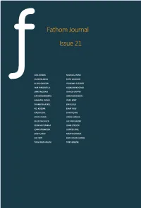 Fathom Journal Issue 21
