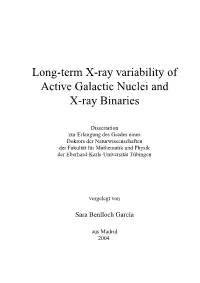 Long-Term X-Ray Variability of Active Galactic Nuclei and X-Ray Binaries