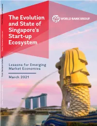 State of Singapore's Start-Up Ecosystem