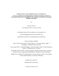 The Quantitative Importance of Stemflow: an Evaluation of Past Research and Results from a Study in Lodgepole Pine (Pinus Contorta Var