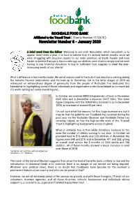Newsletter Number 6 - January 2020