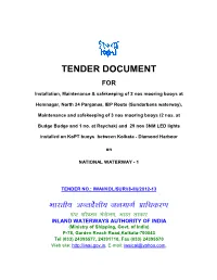 Tender Document For