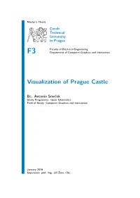 Visualization of Prague Castle
