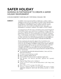 Problem Oriented Policing Working in Partnership to Create a Safer