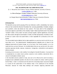 CHE, the ERRORS and the CUBAN REVOLUTION Dr
