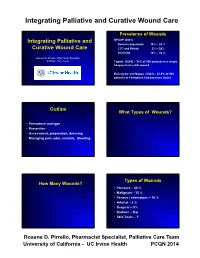 Integrating Palliative and Curative Wound Care