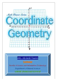 Mehedi Sir Note on Coordinate Geometry.Pdf