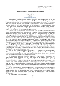 Existential Graphs: a Development for a Triadic Logic
