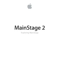 Exploring Mainstage 2