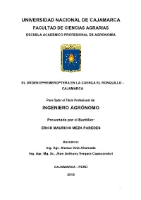 ORDEN EPHEMEROPTERA.Pdf