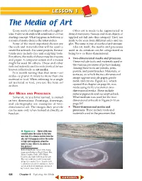 Chapter 4 Lesson 1: the Media Of