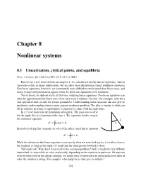 Chapter 8 Nonlinear Systems