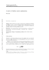 Arxiv:1902.10921V1 [Math.OC] 28 Feb 2019 Programming Nvriy Ejn,109,P .Ciaemi:Yxia@Buaa and E-Mail: Mathematics China of R