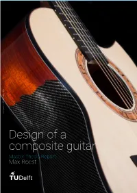 Design of a Composite Guitar Master Thesis Report Max Roest