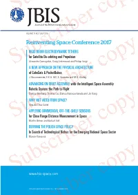 Reinventing Space Conference 2017
