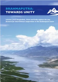 Brahmaputra: Towards Unity