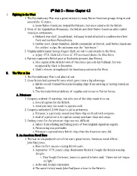 8Th Unit 3 – Notes: Chapter 4.3 I