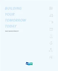 Building Your Tomorrow Today