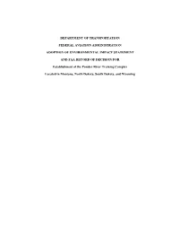 FAA's Record of Decision to Adopt U.S. Air Force Final Environmental