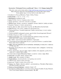 “Mechanical Universe and Beyond” Videos—CE Mungan, Spring 2001