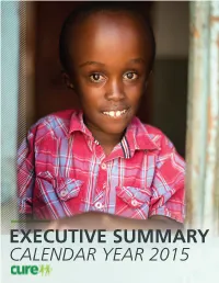 Executive Summary Calendar Year 2015