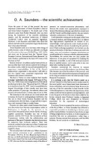 FROM the Point of View of This Journal, the Most Important Achievement Of