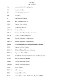 Section I Instruction