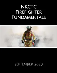 NKCTC Firefighter Fundamentals Manual