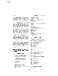 PART 73—LISTING of COLOR AD- Plex)