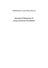 Summary of Responses to Scope and Issues Consultation (PDF Format, 308KB)