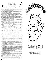 KG 2010 Program
