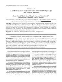 A Mathematic Model for the Interaction Between Meloidogyne Spp. and Pasteuria Penetrans