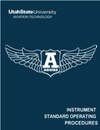 Instrument Standard Operating Procedures