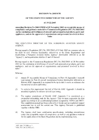 Decision 2005/07/R