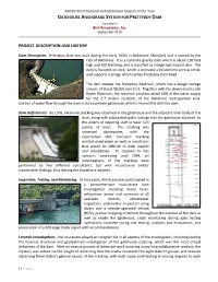 Gatehouse Anchorage System for Prettyboy Dam Project
