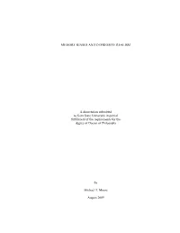 MEMORY BIASES and DEPRESSIVE REALISM a Dissertation Submitted