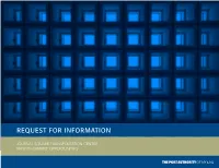 Request for Information