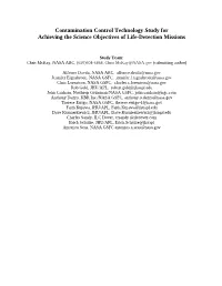 Contamination Control Technology Study for Achieving the Science Objectives of Life-Detection Missions