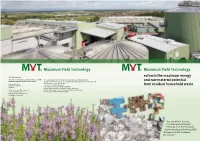 Maximum Yield Technology Maximum Yield Technology