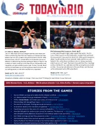 Stories from the Games