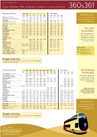 PDF Timetable 360