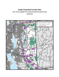 South Coast Rail Corridor Plan Five-Year Update of Commmunity