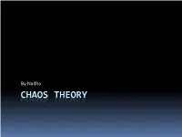 Chaos Theory